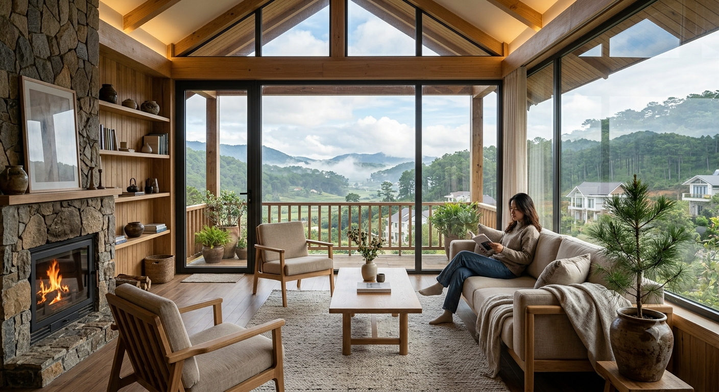 Những yếu tố cốt lõi trong thiết kế nội thất Đà Lạt hiện đại